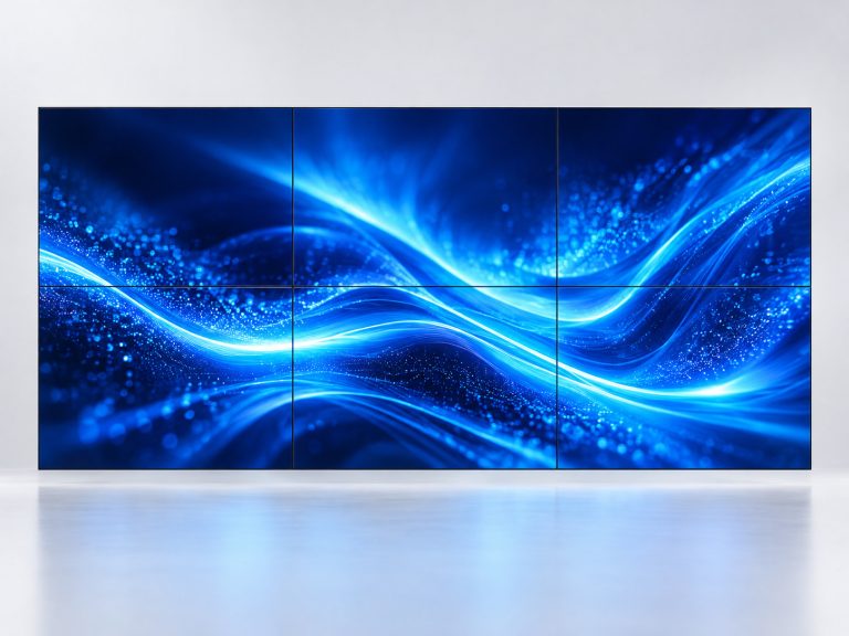 Illustrative Indoor concept 05 — Digital Waves